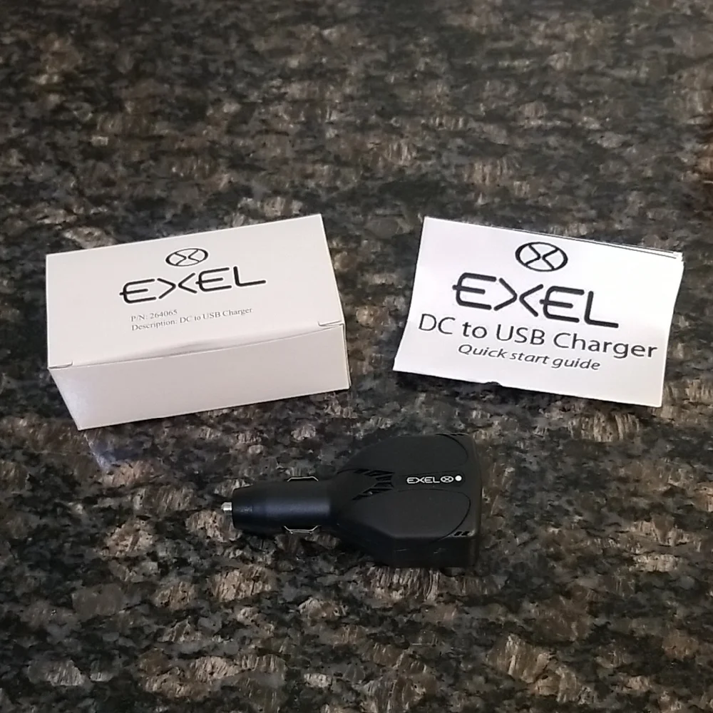 Exel DC to USB Charger